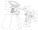 Steering Wheel, Switches & Decals Diagram and Parts List for 70089 220000001-220999999 - 2002 Toro Lawn Tractor
