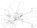 Brake & Clutch Assembly Diagram and Parts List for 70089 9900001-9999999 - 1999 Toro Lawn Tractor