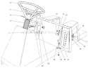Steering Wheel, Switches & Decals Diagram and Parts List for 70089 9900001-9999999 - 1999 Toro Lawn Tractor