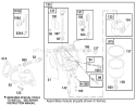 Page F Diagram and Parts List for 70089 9900001-9999999 - 1999 Toro Lawn Tractor