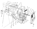 Linkage Assembly Diagram and Parts List for 70120 4900001-4999999 - 1994 Toro Lawn Tractor