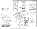 Page G Diagram and Parts List for 70120 4900001-4999999 - 1994 Toro Lawn Tractor