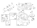 Page F Diagram and Parts List for 70080 5900001-5999999 - 1995 Toro Lawn Tractor