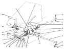 Brake & Clutch Assembly Diagram and Parts List for 70080 6900001-6999999 - 1996 Toro Lawn Tractor