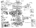 Briggs & Stratton Model No. 286707-0119-01 Diagram and Parts List for 70080 6900001-6999999 - 1996 Toro Lawn Tractor