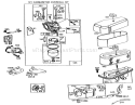 Page C Diagram and Parts List for 70080 6900001-6999999 - 1996 Toro Lawn Tractor