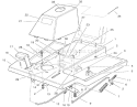Front Body Assembly Diagram and Parts List for 70122 210000001-210999999 - 2001 Toro Lawn Tractor