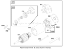 Page K Diagram and Parts List for 70122 200000001-200999999 - 2000 Toro Lawn Tractor