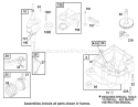 Page F Diagram and Parts List for 70122 200000001-200999999 - 2000 Toro Lawn Tractor