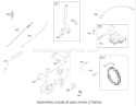 Governor Assembly Engine Briggs and Stratton Diagram and Parts List for 70125 220000001-220999999 - 2002 Toro Lawn Tractor