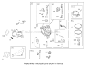 Carburetor Assembly Engine Briggs and Stratton Diagram and Parts List for 70125 220000001-220999999 - 2002 Toro Lawn Tractor