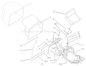 Part Location Diagram of 106-2944 Toro Plate-Seat