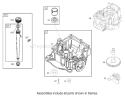Part Location Diagram of 496606 Briggs and Stratton Short Block