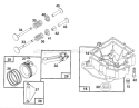Page E Diagram and Parts List for 70131 6900001-6999999 - 1996 Toro Lawn Tractor