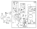 Page F Diagram and Parts List for 70131 6900001-6999999 - 1996 Toro Lawn Tractor