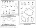Page J Diagram and Parts List for 70100 49000001-49999999 - 1994 Toro Lawn Tractor