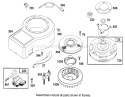 Page P Diagram and Parts List for 70100 49000001-49999999 - 1994 Toro Lawn Tractor