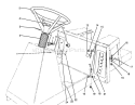 Steering Wheel, Switches & Decals Diagram and Parts List for 70100 49000001-49999999 - 1994 Toro Lawn Tractor