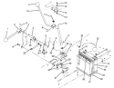 Transmission Linkage Assembly Diagram and Parts List for 70100 49000001-49999999 - 1994 Toro Lawn Tractor
