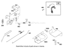 Page G Diagram and Parts List for 70100 49000001-49999999 - 1994 Toro Lawn Tractor