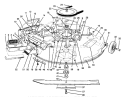 Mower Assembly-Recycler Diagram and Parts List for 70141 59000001-59999999 - 1995 Toro Lawn Tractor