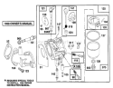Page E Diagram and Parts List for 70141 59000001-59999999 - 1995 Toro Lawn Tractor