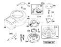Page H Diagram and Parts List for 70141 59000001-59999999 - 1995 Toro Lawn Tractor