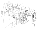 Linkage Assembly Diagram and Parts List for 70142 59000001-59999999 - 1995 Toro Lawn Tractor