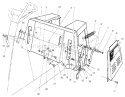 Linkage Assembly Diagram and Parts List for 70142 69000001-69999999 - 1996 Toro Lawn Tractor