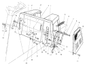 Linkage Assembly Diagram and Parts List for 70171 210000001-210999999 - 2001 Toro Lawn Tractor