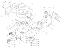 Engine Assembly Diagram and Parts List for 70171 210000001-210999999 - 2001 Toro Lawn Tractor