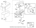 Page H Diagram and Parts List for 70171 210000001-210999999 - 2001 Toro Lawn Tractor