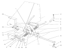 Brake & Clutch Assembly Diagram and Parts List for 70183 7900001-7999999 - 1997 Toro Lawn Tractor