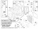 Engine Diagram and Parts List for 70183 7900001-7999999 - 1997 Toro Lawn Tractor