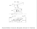 Air Cleaner Assembly Engine Diagram and Parts List for 70184 220000001-220999999 - 2002 Toro Lawn Tractor