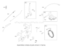 Governor Assembly Engine Diagram and Parts List for 70184 220000001-220999999 - 2002 Toro Lawn Tractor