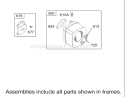 Muffler and Fuel Tank Assembly Diagram and Parts List for 70184 220000001-220999999 - 2002 Toro Lawn Tractor