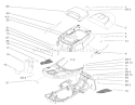 Body and Decal Assembly Diagram and Parts List for 70184 220000001-220999999 - 2002 Toro Lawn Tractor