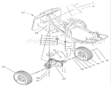 Part Location Diagram of 106-2934 Toro Bracket