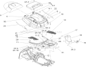 Body and Decal Assembly Diagram and Parts List for 70185 250000001-250999999 - 2005 Toro Lawn Tractor