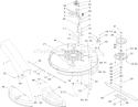 Part Location Diagram of 114-3209 Toro BRAKE-ASSEMBLY
