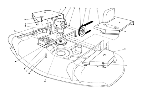 Cutting Unit Model No. 30544 (Continued) Diagram and Parts List for 30754 7000001 - 7999999 Toro Lawn Tractor