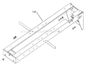Frame Assembly Diagram and Parts List for 71-16K801 1977 Toro Lawn Tractor