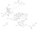 Sheet Metal and Covers Diagram and Parts List for 71-16K801 1977 Toro Lawn Tractor