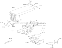 Sheet Metal And Covers Diagram and Parts List for 71-16KS01 1977 Toro Lawn Tractor