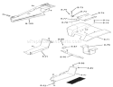Page S Diagram and Parts List for 71-16KS01 1977 Toro Lawn Tractor