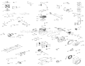 16 H.p. Engine K341s, Spec 71128a Diagram and Parts List for 71-16KS02 1977 Toro Lawn Tractor