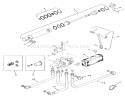 Page K Diagram and Parts List for 71-16KS02 1977 Toro Lawn Tractor
