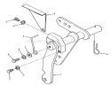 Page P Diagram and Parts List for 71-16KS02 1977 Toro Lawn Tractor