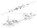 Page V Diagram and Parts List for 71-16KS02 1977 Toro Lawn Tractor